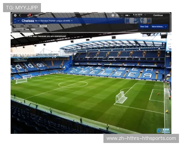 英超球队的球场广告布局